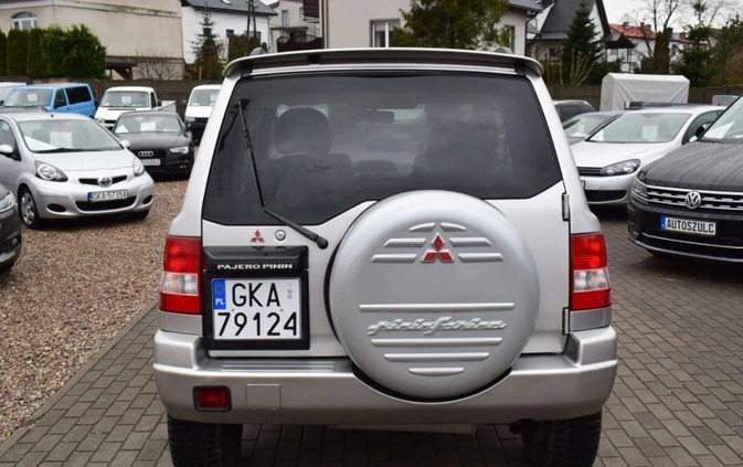 Mitsubishi Pajero Pinin cena 22900 przebieg: 180005, rok produkcji 2002 z Piastów małe 596